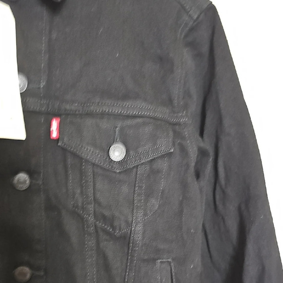 Black Denim Jacket - Picture 3 of 15